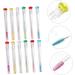 FOMIYES 24 Pcs Crystal Eyelash Brush Tube Eyelash Mascara Spoolie Portable Eyelash Tube Supplies 11x1.2cmx2pcs Random Colorx2pcs - Buy Online on GoSupps.com