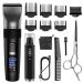 Hair Clippers for Men Hair Clipper Set Multifunction Haircut for Men Stainless Steel Blade Hair Trimmer Nose Hair Trimmer Beard Trim