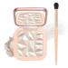 Mysense Face Highlighter Powder Palette Shimmery Highlighter Makeup Highlight Face Illuminator Makeup Iluminadores De Maquillaje Natural Glow Finish with Mirror & Brush