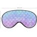 Shiny Mermaid Scales Sleep Mask for Women - Adjustable Eye Shades with Elastic Strap | International Shipping Available - Buy Online on GoSupps.com