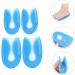 NOLITOY U-Shaped Silicone Gel Heel Pads - 2 Pairs High Heel Inserts for Ultimate Support - Arch Care Foot Pads & Insoles - Blue 11.5x7x0.2 - Buy Online on GoSupps.com