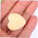 Ibasenice 200 Stk Log Color Peach Cherz Love Spacer Beads - DIY Wooden Heart Jewelry Making Accessories - Buy Online on GoSupps.com