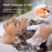Laileya Head Massage Silicone Hair Scrubber | Portable Scalp Brush & Body Shower Massager - Random Colors - Buy Online on GoSupps.com