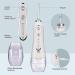 Rechargeable Cordless Water Dental Flosser - Portable Teeth Cleaner with USB Cable | Space-Saving Design for Easy Cleaning - Buy Online on GoSupps.com