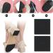 WADORN 4 Pairs Replacement Rubber Heels - Non-Slip 6mm Sole Pads for Women's Boots & Men's Leather Shoes - Durable Shoe Repair Accessories - Buy Online on GoSupps.com
