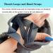 Kids Arm Sling - Breathable Black Sling for Broken Arms - Pediatric Shoulder Injury Support for Boys and Girls - Comfortable Elbow and Wrist Sling for Dislocated Shoulder - Size Kids L - Buy Online on GoSupps.com