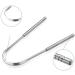 Sunfecili Portable Tongue Scraper Set - 3 Stainless Steel Cleaners for Adults | Easy-to-Use Oral Care Tools - Buy Online on GoSupps.com