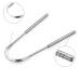 3 PCS Portable Stainless Steel Tongue Scraper Set - Oral Care Tools for Bad Breath Relief & Hygiene - Buy Online on GoSupps.com