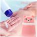 Healifty 3pcs Powder Puff Box Set - Travel Dispenser with Loose Powder Sponge | Cute Pink Container for Baby Powder, Body Powder, Talcum Powder | 10X7CM - Buy Online on GoSupps.com
