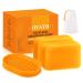 Turmeric Soap for Dark Spots Kojic Acid Turmeric Soap Bar for Face & Body-Acne Dark Spots Smooth Skin For All Skin Types for Men And Women(7.06 oz) Soap 2 Pack+bag+Holder