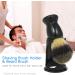 Premium Men's Wet Shaving Tools - Brush Holder Stand & Beard Brush for Ultimate Grooming - Buy Online on GoSupps.com