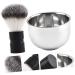 Beavorty Men's Stainless Steel Shaving Set - Beard Brush Shaving Cup & Foam - Premium Aluminum Shaving Kit - Buy Online on GoSupps.com