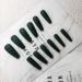 Buy Bufenia Matt Pure Colorful Artificial Nails - Long Ballerina Coffin Press-On Set (24pcs Dark Green) for Women & Girls - Buy Online on GoSupps.com