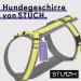 Adjustable STUCH Dog Harness - Padded Nylon for Small Medium & Large Dogs | Lime S - International Shipping Available - Buy Online on GoSupps.com