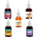 Flavour Drops Bundle with Flavdrops and Spoon Set - Cherry Blueberry Strawberry Peach and Mango 50ml Each - Pack of 5 - Zero Calories - Buy Online on GoSupps.com
