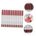 MAGICLULU 12pcs Waterproof Lip Liner & Lipstick Set | Makeup Accessories for Perfect Lip Contour - Buy Online on GoSupps.com