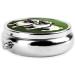 Mini Metal Pill Box - Round Travel Medicine Organizer | Funny Happy Pug Dog Design | Perfect for Purse & Pocket - Buy Online on GoSupps.com