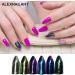 4-Piece Chameleon Mirror Powder Set for Gel Nails | Chrome Metallic Glitter Dust - Nail Decoration Accessories & Manicure Tool - Buy Online on GoSupps.com