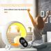 Buy Bammare LED Bedside Lamp & Alarm Clock - Smart App-Controlled Sunrise Light Bluetooth Speaker 16 Million Colors & 256 Patterns - Buy Online on GoSupps.com