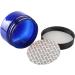 Tianzd 6 Pack Blue 100ml Empty Cream Cans with Black Lid & Spatulas - Ideal for Cosmetics & Storage | International Shipping - Buy Online on GoSupps.com