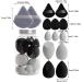 Makeup Blender Sponge Set Beauty Sponge Blender Set - Beauty Makeup Sponges Set | Portable Sponge Face Makeup Tools Blender Sponges for Bottom Blender Black - Buy Online on GoSupps.com