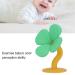 Baby Teether - Unique Shape, Safe, Easy to Grip, High Temperature Resistant (Blue Orange) - Buy Online on GoSupps.com