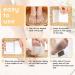 100-Pack Ginger Foot Pads with Adhesive Sheets for Foot Care | Remove Impurities, Relieve Stress, Improve Sleep | Suitable for Travel or Home Use - White - Buy Online on GoSupps.com