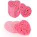 10 Count Compressed Facial Sponges 100% Natural Cellulose Sponge for Facial Cleansing Exfoliating Mask Makeup Removal Reusable Cosmetic Spa Sponges Face Washing Sponge Pads for Estheticians