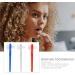 Healvian Denture Brush Toothbrush 3Pcs - Dual Head Hard Cleaning for False Teeth - Buy Online on GoSupps.com