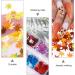 Lurrose 2 Boxes Maple Leaves Nail Art Manicure Sequin Stickers Holographic Maple Leaf Confetti for Fall Autumn Nail Art Decoration - Buy Online on GoSupps.com