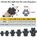 VALFRID XXL Dog Paw Grips 24PCS - Anti-Slip Booties for Hardwood Floors - Disposable, Self-Adhesive Dog Shoes Replacement - Size XXL (61-80 lbs) - Buy Online on GoSupps.com