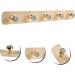 Ciieeo Key Holder Hooks Modern Holder Key Door Hat Hanger Wall for Bathroom Keys Washcloth Towel Keychain Rail Key Hanger 35X4.5X3CM Beige - Buy Online on GoSupps.com