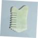 Plafope Jade Massage Comb - Enhance Hair & Scalp with Gua Sha Tool | International Shipping Available - Buy Online on GoSupps.com