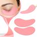 LLBA Reusable Eye Pads Silicone Under Eye Patches Lash Lift Cover Eyelash Extension | Soft Pads for Sensitive Skin during Eyelash Perm Lamination & Lash Extensions Remover (Style 3 Pink) Style 3 Pink