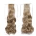 Lady Outlet Mall Curly Hair Extension 18 - Ash Blonde | Premium Quality & International Shipping - Buy Online on GoSupps.com