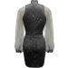 Shop Hanxiulin Women's Vintage Sexy Network Dresses | Elegant Glitter Evening & Cocktail Dresses Perfect for Any Occasion! - Buy Online on GoSupps.com