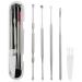 EasyClean Ear Wax Removal Kit Safe & Gentle Ear Cleaning Tool for Kids & Adults Earwax Cleaner Remover (Silvery)