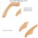 3pcs Cypress Gua Sha Tool Set | Muscle Relaxation & Cellulite Removal Massager for Face Arms Legs Back | Shop Internationally - Buy Online on GoSupps.com