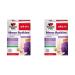 Double heart Meno Rotklee + Night Cander Oil + Biotin - nutrients for women in menopause - with vegetable isoflavons - 30 capsules (pack of 2) 30 pieces (2 pack)