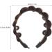 SOLUSTRE Hair Braided Headband Wide Hair Plaited Headband Hair Braided Headband Wide Plaited Hair Band for Women Girls Brown - Buy Online on GoSupps.com