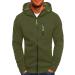 Shop Hanxiulin Men's Training Suit - Adjustable Jogging Zipper Set for Autumn & Winter | Casual Leisure Wear & Sweat Jacket - Buy Online on GoSupps.com