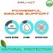 Colloidal Silver Liquid Water 10PPM - All-Natural Non-GMO Vegan Supplement for Daily Immune Support - 8.5oz Amber Glass Bottle - Buy Online on GoSupps.com
