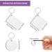 30PCS Coolrunner Sublimation Blank Keychain Set - Double-Sided DIY MDF Keychain (Square, Round, Rectangle) - Buy Online on GoSupps.com