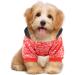Waterproof Winter Dog Coat - Warm Jacket & Fleece Sweater for Puppies & Small Dogs - Autumn Pet Clothing (1107debkb-Red L) - Buy Online on GoSupps.com