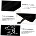 Baluue 8 Pcs Hair Dryer Storage Bag Compact Hair Dryer Storage Pouch Hair Blower Wig Bags Black Flannel - Buy Online on GoSupps.com