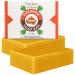 Turmeric Soap Bar for Face & Body - All Natural Turmeric Skin Soap - Turmeric Face Soap Reduces Acne Heals Scars & Cleanses Skin - 4oz Turmeric Bar Soap Detox Treatment for All Skin Types (4 Ounce (Pack of 2)) Turmeric...