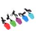 Buy 5 Pack Silicone Baby Teethers | Chewable Necklaces for Toddlers - Soothing Gum Relief - Buy Online on GoSupps.com