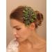 Jumwrit Rhinestone Wedding Hair Comb - Handmade Bridal Headpiece for Women - Green Wedding Hair Accessories - Buy Online on GoSupps.com