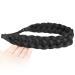 Gledola Synthetic Hair Braid Headband for Women - 5 Strands, Natural Black - Buy Online on GoSupps.com