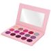 Angoily 2pcs 15 Eyeshadow Makeup Palette Eye Shadow Powder Purple Miss Make up Kit Glitter 1 Count (Pack of 1) Purplex2pcs